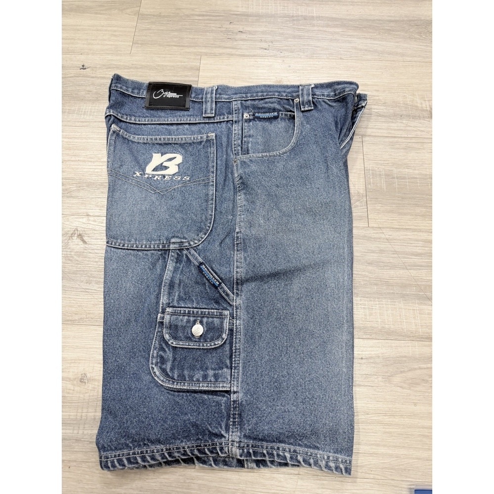 Men's Vintage BROOKLYN XPRESS Baggy Style Denim Jeans Size 36